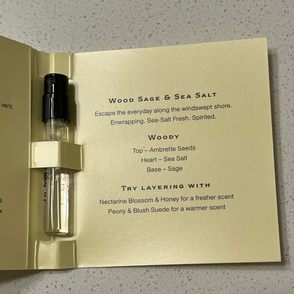 NEW Jo Malone Wood Sage & Sea Salt Cologne - Picture 2 of 3